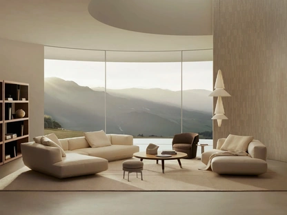 Divano angolare Loungescape di Flexform