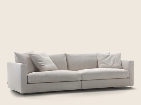 Divano lineare Magnum di Flexform