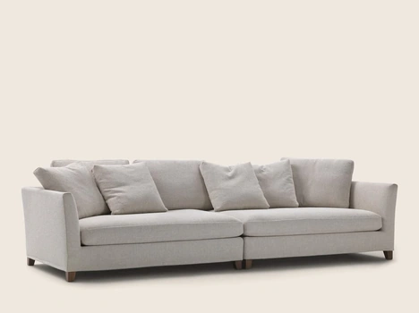 Divano lineare Victor Large di Flexform