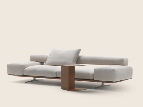 Divano lineare Wing di Flexform
