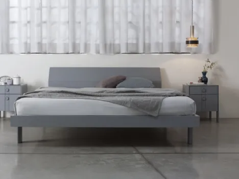 Letto Another Day decorato texture 3d Madras su tutta la superficie di Capo d'Opera