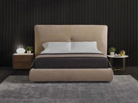 Letto moderno imbottito Chelsea di Conte