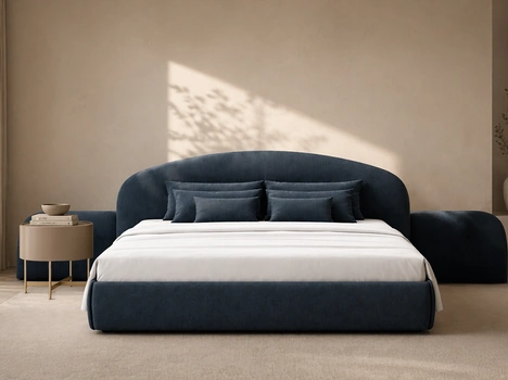 Letto imbottito Cove di Pianca