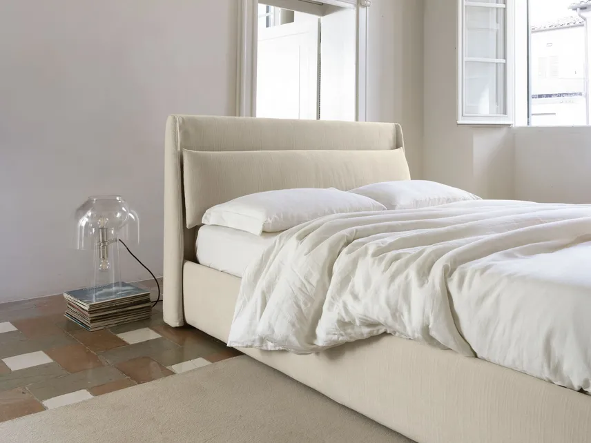 Letto imbottito Eddie di Noctis