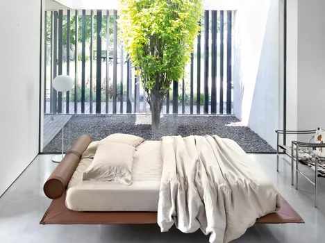 Letto Flamingo Leather di Noctis