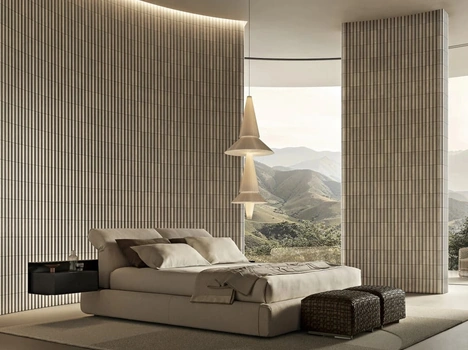 Letto matrimoniale con box contenitore Newbridge di Flexform