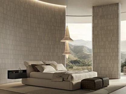 Letto matrimoniale con box contenitore Newbridge di Flexform