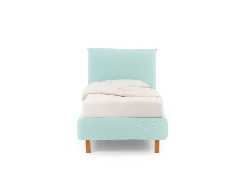 Letto singolo con contenitore London di Noctis