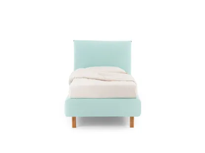 Letto singolo con contenitore London di Noctis
