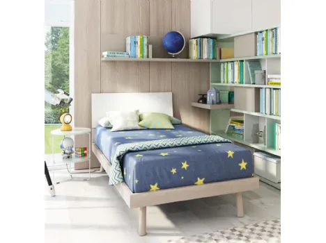 Letto singolo Raster di Zalf