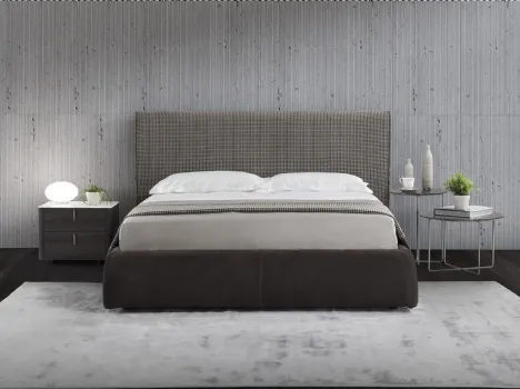 Letto matrimoniale svasato Vivaldi di Conte