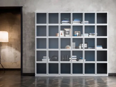 Libreria Concept Laccato Opaco di Capo d'Opera
