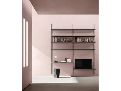 Libreria sospesa SM2006 Flexy Easy di Zalf