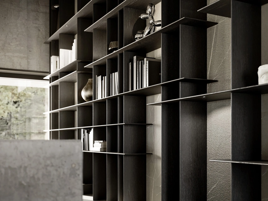 Libreria componibile Soft di Modulnova