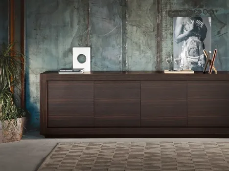 Madia Picasso P12 finitura Rovere Coke di Riflessi
