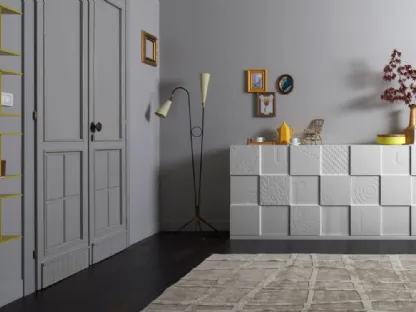 Madia Quadro finitura anta decorazione 3d Patchwork di Capo d'Opera