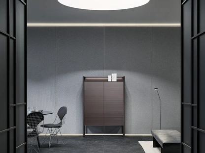 Madia Rialto Amaranto Taiga di Rimadesio