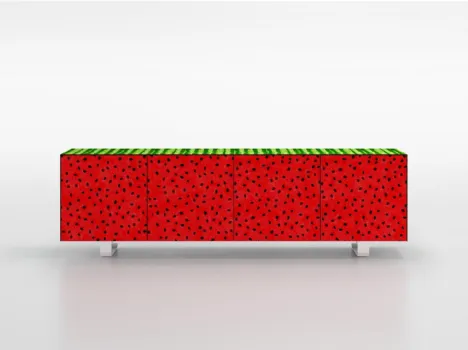 Madia in laminato Watermelon di De Rosso