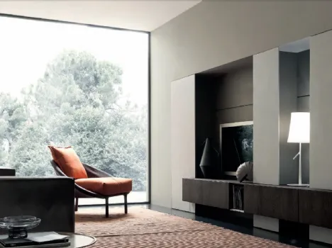 Parete Attrezzata Blade progetto 24 di Modulnova