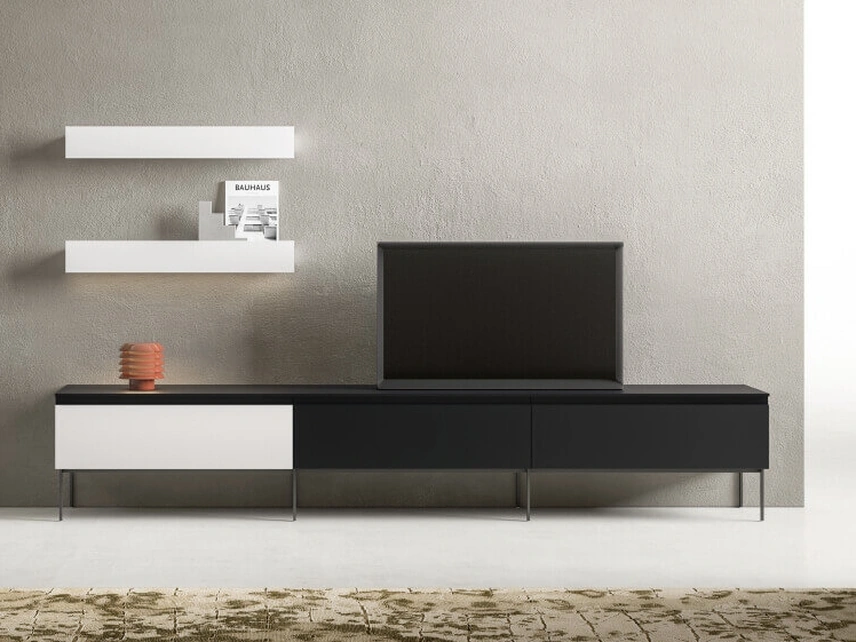 Parete Attrezzata SpaceMakers day Grip di Zalf