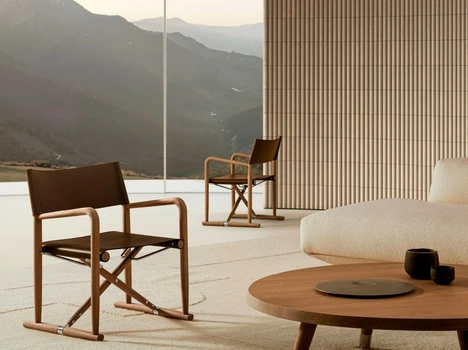 Poltroncina da regista Luchino di Flexform
