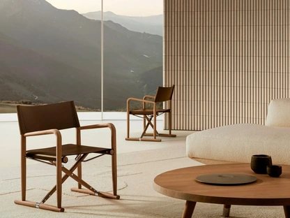 Poltroncina da regista Luchino di Flexform