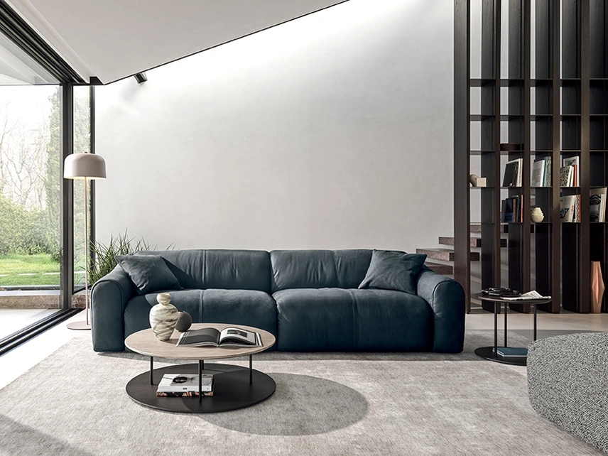 Salotto in pelle Daily di Ditre Italia