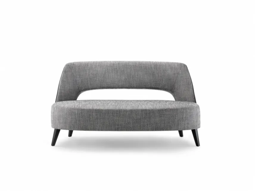 Divano lineare in tessuto Ermione 20 di Flexform