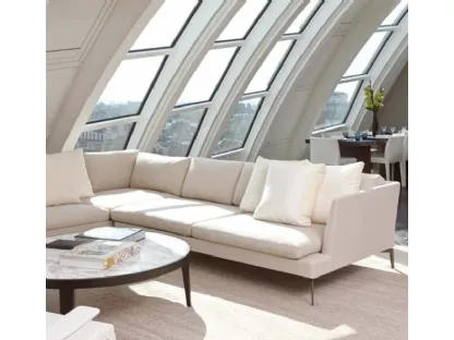 Divano angolare Feel Good Large in tessuto di Flexform