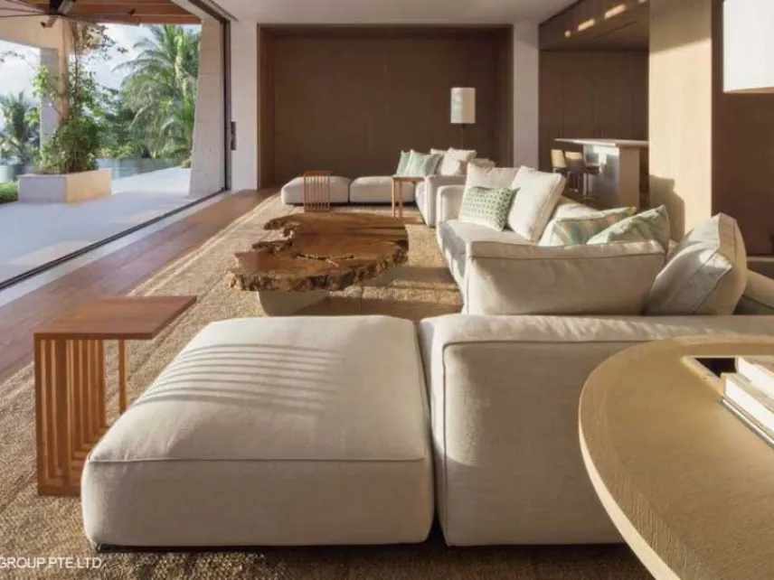 Divano componibile modulabile in tessuto con penisola Grandemare di Flexform