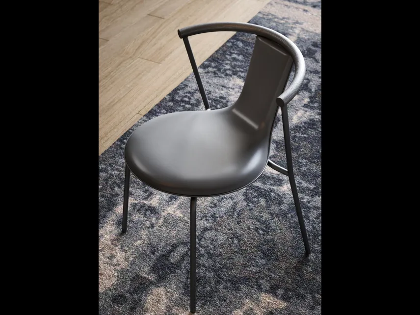 Sedia Agel Cuoio di Novamobili