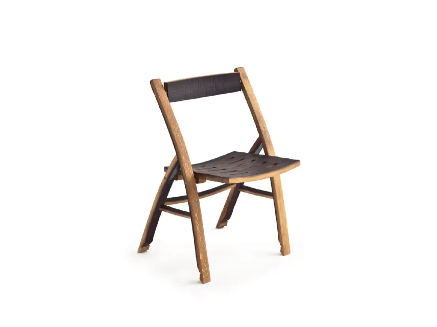 Sedia in legno di Rovere Avi di Riva1920