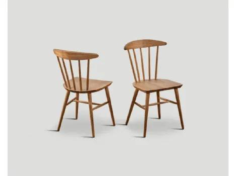 Sedia Hambra in legno massello di Dialma Brown