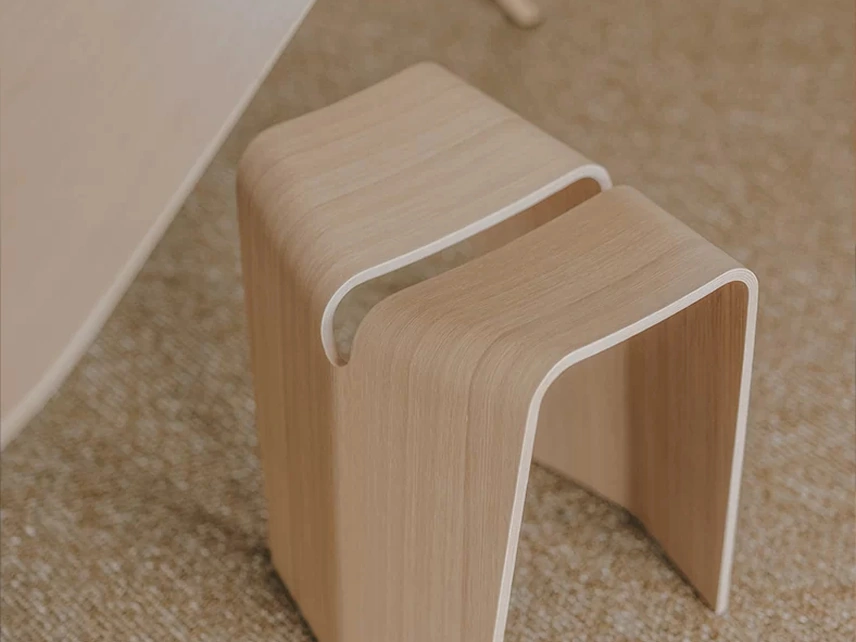 Sgabello di design Kami di LaPalma