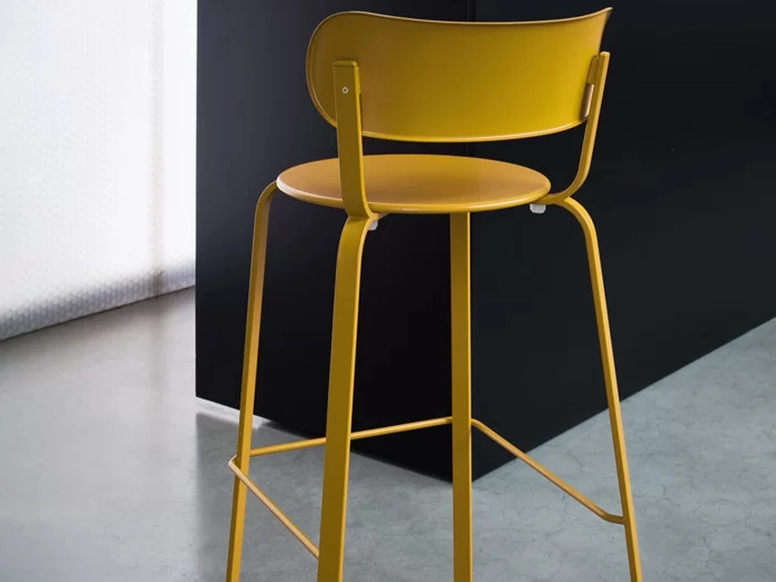 Sgabello Stil in metallo verniciato di LaPalma