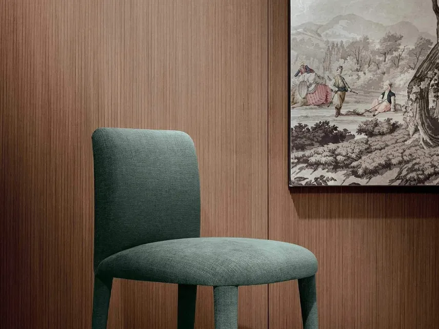 Sedia imbottita Babi di Lema