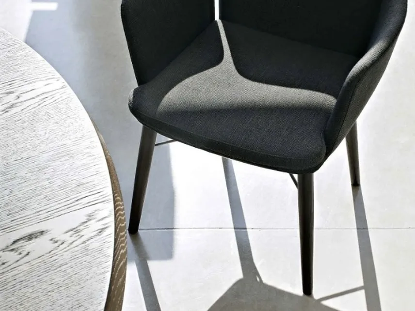 Sedia in tessuto Tabby di Lema