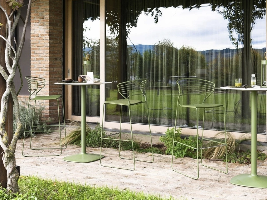 Sgabello Koki Wire di Desalto