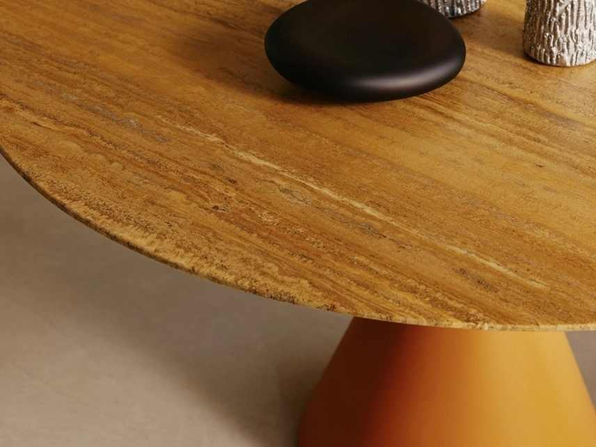 Tavolo Clay in marmo di Desalto