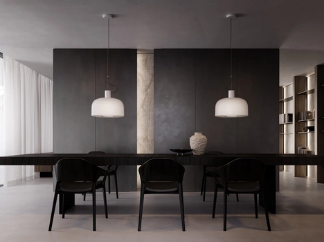 Tavolo in Rovere Fumo Hong Kong di Modulnova