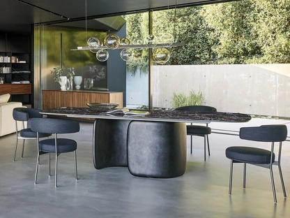 Tavolo allungabile Mellow in Ceramica di Bonaldo