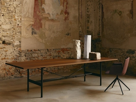 Tavolo Zinco wood di Desalto