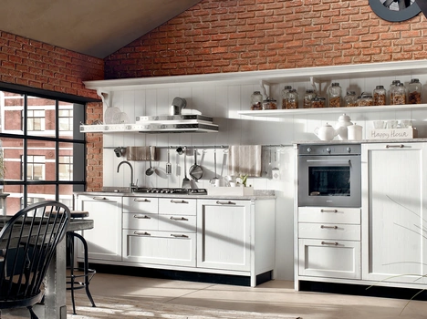 Cucina Classica lineare Kreola di Marchi