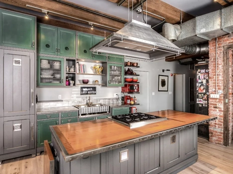 Cucina Classica con isola Loft di Marchi