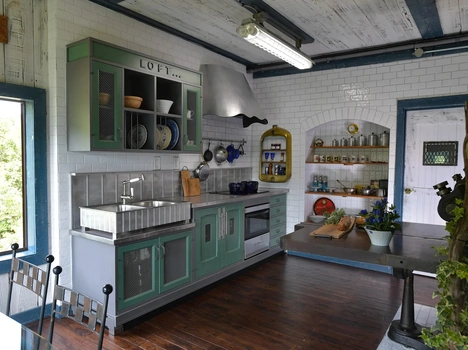 Cucina Classica lineare Loft di Marchi