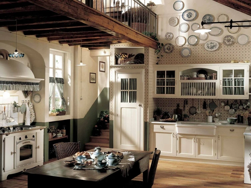 Cucina Classica Old England angolare di Marchi
