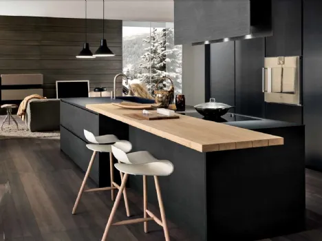 Cucina Design Blade progetto 01 di Modulnova