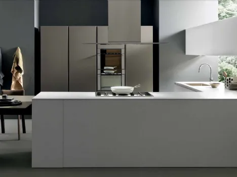 Cucina Design Light progetto 08 di Modulnova