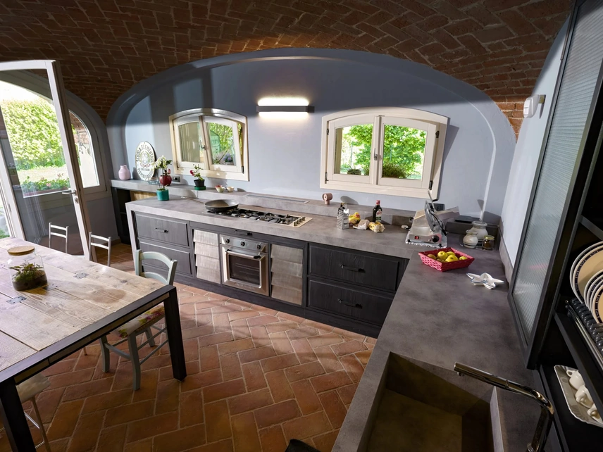 Cucina Moderna angolare Brera 76 di Marchi