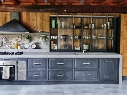Cucina Moderna lineare Brera76 di Marchi